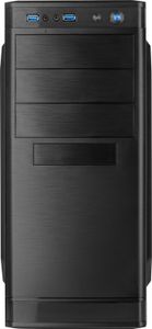 Inter-Tech IT-5905 Midi-tower PC-behuizing Zwart