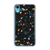 Terrazzo N°10: iPhone XR Transparant Hoesje