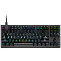 Corsair K60 PRO TKL RGB Tenkeyless Optisch-Mechanisch Gamingtoetsenbord - OPX-Switches - Geborsteld Aluminium Frame - Afneembare USB Type-C-Kabel - RGB-Verlichting - NA Indeling, QWERTY - Zwart