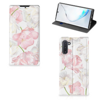 Samsung Galaxy Note 10 Smart Cover Lovely Flowers - thumbnail