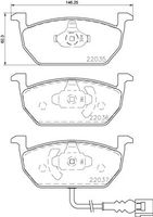 Remblokkenset, schijfrem BREMBO XTRA LINE P85137X - thumbnail