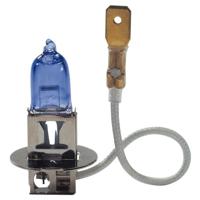 SuperWhite Blauw H3 55W/12V/4200K Halogeen Lampen, set à 2 stuks (E13)