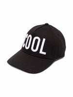 DSQUARED2 KIDS casquette à motif Cool brodé - Noir