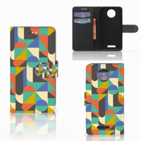 Motorola Moto C Plus Telefoon Hoesje Funky Retro