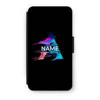 Abstract Spectrum: iPhone X Flip Hoesje - thumbnail