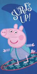 Peppa pig strandlaken Surf 70 x 140 cm katoen