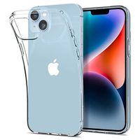 Spigen Liquid Crystal iPhone 14 TPU Hoesje - Doorzichtig