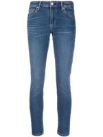 AG Jeans jean skinny à taille mi-haute - Bleu