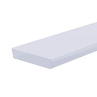 Reprofiel-afdekking I-03-15, melkachtig 40% transmissie, lengte: 1000