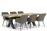 Lifestyle Crossway/Woodside 240 cm dining tuinset 7-delig - thumbnail