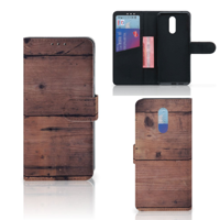 Nokia 3.2 Book Style Case Old Wood