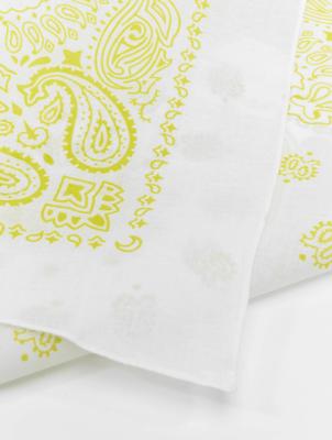 MSTRDS / bandana Printed in geel MSTRDS / bandana Printed in geel