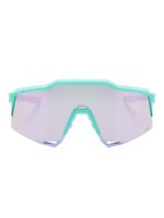 100% Eyewear lunettes de soleil oversize SPEEDCRAFT® - Vert