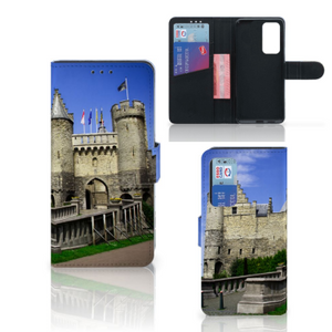 Huawei P40 Flip Cover Kasteel