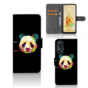 OPPO Reno8 T 4G Leuk Hoesje Panda Color