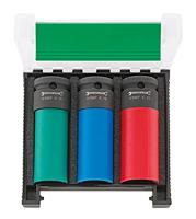 Stahlwille 51IMP K/3 Impact set l 1/2 inch dopsleutelset 3-dlg. l 17, 19, 21 mm, gekleurd gecodeerd l beschermhulzen ter bescherming van de aluminium velgen bij het wisselen van wielen