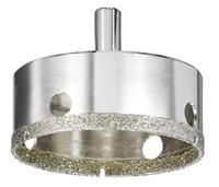kwb Diamantgatenzaag Ø 68 mm met diamantbestrooid snijoppervlak, hoge precisie, grote materiaaluitworp en ronde schacht