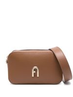 Furla sac à bandoulière Primula en cuir - Marron