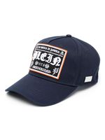 Philipp Plein casquette à patch logo - Bleu