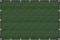 Target Pe-zeildoek 90, olijfgroen, 6 x 10 meter ca. 90 g/M2, uv-gestabiliseerd, met PP-band versterkte zoom, aluminium ogen alle 50 cm 91240