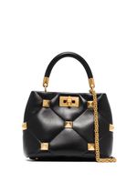 Valentino Garavani sac porté épaule Roman Stud en cuir - Noir - thumbnail