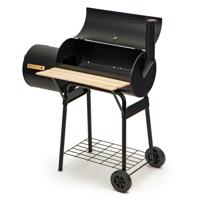 Viking Choice  Barbecue & smoker in-1 -op wielen - 103x63x114 cm