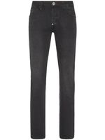 Philipp Plein Supreme Iconic straight-leg jeans - Noir - thumbnail