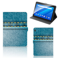 Lenovo Tab E10 Tablet Hoes met standaard Jeans