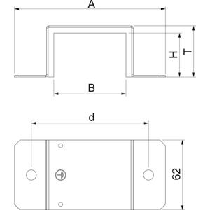 OBO Bettermann 7216633 Montageaccessoire Metaal 1 stuk(s)