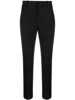 Brunello Cucinelli pantalon fuselé à taille mi-haute - Noir