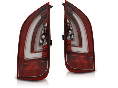 Tuning-Tec Achterlichten voor VW UP! 3 11- / SKODA CITIGO 12 11- ROOD HELDER LED STRIP