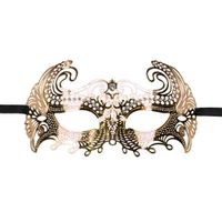 Easytoys Metalen Venetiaans Masker - Goudkleurig