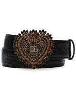 Dolce & Gabbana ceinture Devotion - Noir