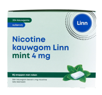 Linn Nicotine Kauwgom Mint 4mg
