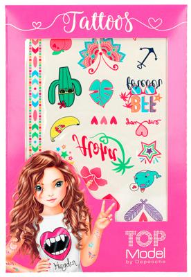 TOPModel tattoovel metallic junior 21,5 x 14,5 cm 2 stuks