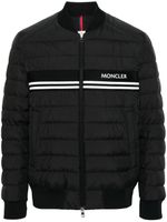 Moncler veste bomber Mounier matelassée - Noir