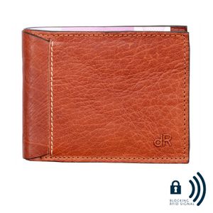 dR Amsterdam Waxi Billfold RFID Chestnut