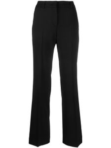 Incotex pantalon de tailleur à coupe évasée - Noir