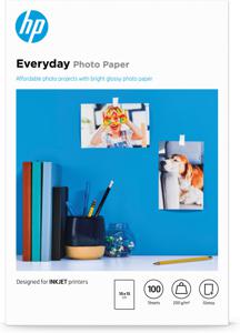 HP Everyday Photo Paper CR757A Fotopapier 10 x 15 cm 200 g/m² 100 vellen Glanzend