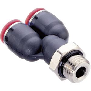 IMI NORGREN Y-connector C02880418 Norgren Schroefdraad (buiten): 1/8 Buis-Ø: 4 mm 1 stuk(s)