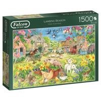 Falcon de luxe Lambing Season 1500 pcs Legpuzzel 1500 stuk(s)