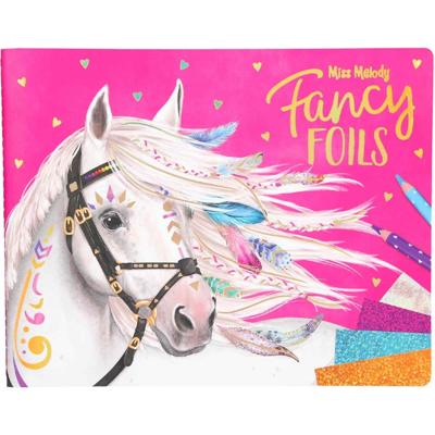 Miss Melody - Fancy Foils Colouring Book (0410352)