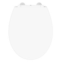 Toiletbril Schutte Lupos Softclose en LED-nachtverlichting Wit