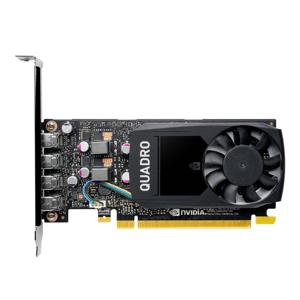 PNY Nvidia Quadro P1000 Videokaart V2 4 GB GDDR5-RAM PCIe x16 Mini-DisplayPort Low Profile, Vulkan