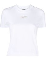 Jacquemus t-shirt Le T-shirt Gros Grain - Blanc