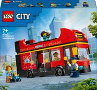 LEGO City 60407 toeristische rode dubbeldekker - thumbnail