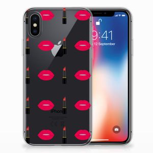 Apple iPhone X | Xs TPU bumper Lipstick Kiss