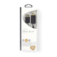 DisplayPort - HDMI-kabel | DisplayPort male - HDMI-connector | 2,0 m | Antraciet [CCBW37100AT20] - thumbnail