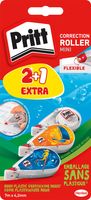 Pritt mini correctieroller, 2 + 1 gratis, op blister