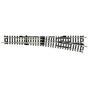 N Fleischmann rails (zonder ballastbed) 22303 Onderbouwwissel, Rechts 155 mm 10 ° 765 mm 1 stuk(s)